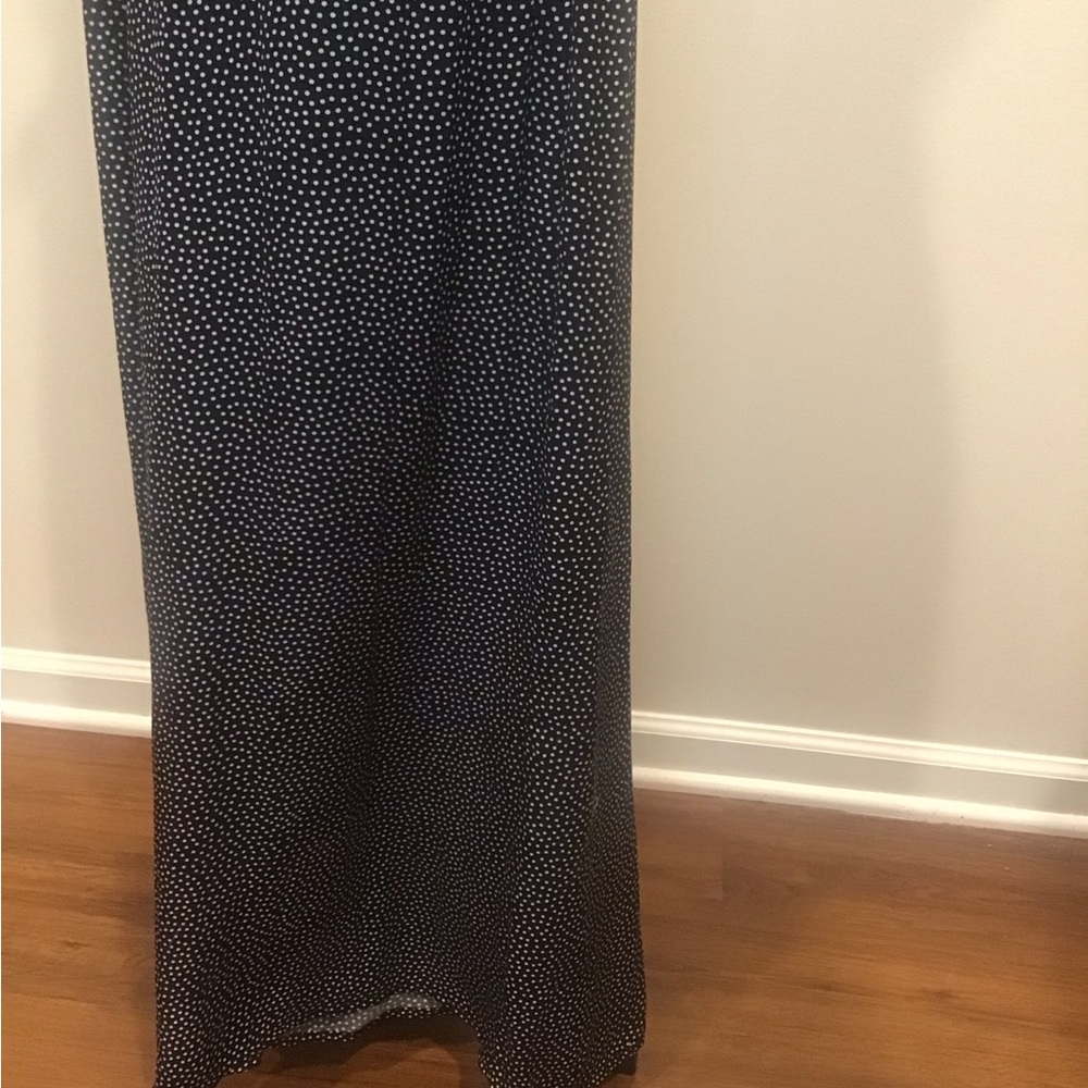 Zara wide leg micro polka dot palazzo - Picture 6 of 12